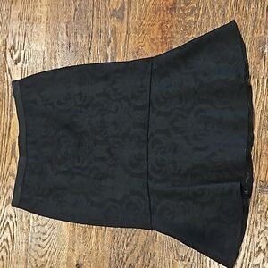 NWT BCBGMaxAzria Black Lace Skirt Sz 6